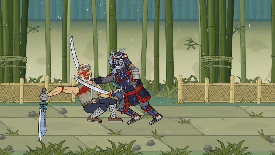 Скачать Crazy Samurai MOD APK — Безлимитные монеты и усиленный самурай — скриншот 3