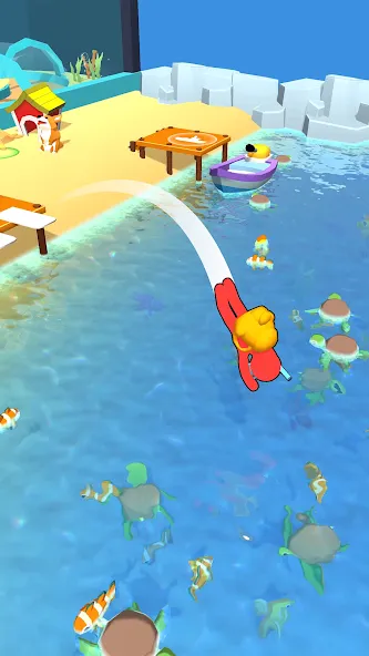 Aquarium Land - Fishbowl World Mod APK Безлимитные деньги и редкие рыбки — Скачать на Андроид — скриншот 4