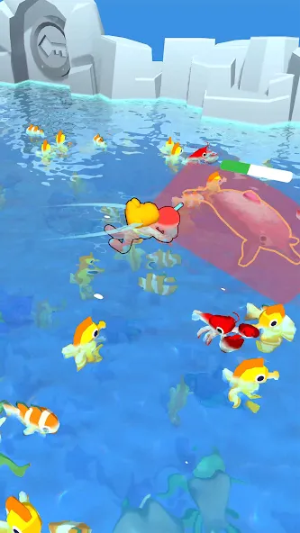 Aquarium Land - Fishbowl World Mod APK Безлимитные деньги и редкие рыбки — Скачать на Андроид — скриншот 5