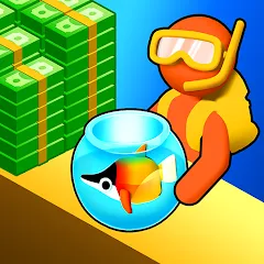 Aquarium Land - Fishbowl World Mod APK Безлимитные деньги и редкие рыбки — Скачать на Андроид