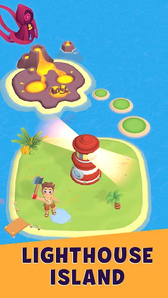 Взлом Lighthouse Island — Безлимитные ресурсы и открытые уровни — скриншот 1