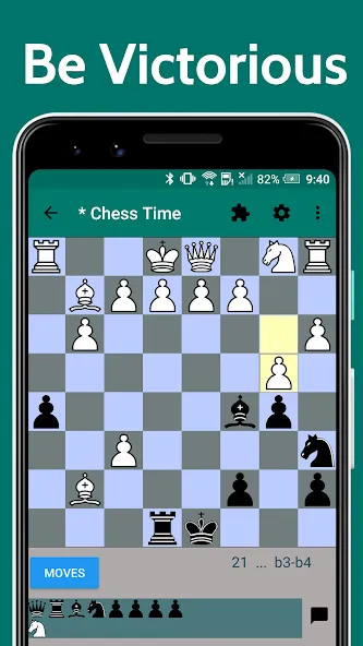 Скачать Chess Time - Multiplayer Chess — Модификация Мультиплеерные шахматы без ограничений — скриншот 2