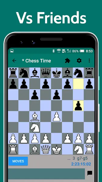 Скачать Chess Time - Multiplayer Chess — Модификация Мультиплеерные шахматы без ограничений — скриншот 3