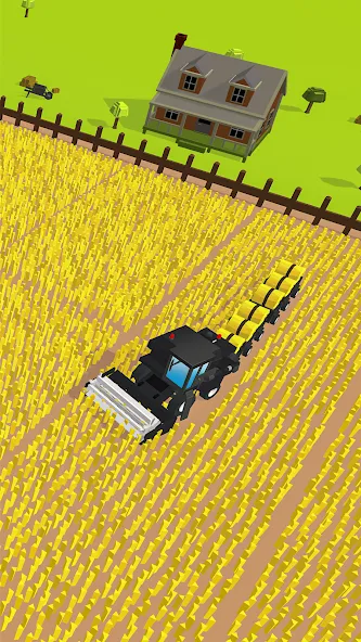 Скачать Harvest.io – 3D Farming Arcade — Последняя версия (Безлимитные ресурсы и открыты все поля) — скриншот 3