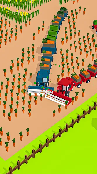 Скачать Harvest.io – 3D Farming Arcade — Последняя версия (Безлимитные ресурсы и открыты все поля) — скриншот 4
