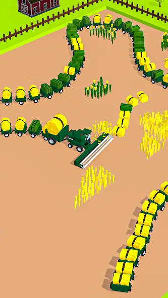 Скачать Harvest.io – 3D Farming Arcade — Последняя версия (Безлимитные ресурсы и открыты все поля) — скриншот 5