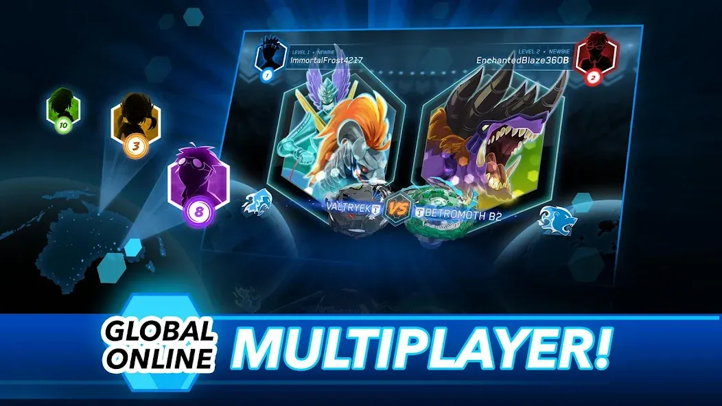 Скачать BEYBLADE BURST app — Последняя версия (Безлимитные деньги и открыты все уровни) — скриншот 3