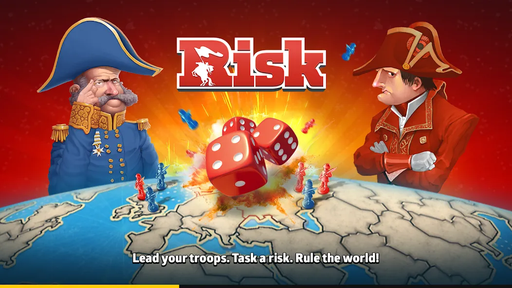 RISK: Global Domination Mod APK Безлимитные деньги и карты открыты — Скачать на Андроид — скриншот 1