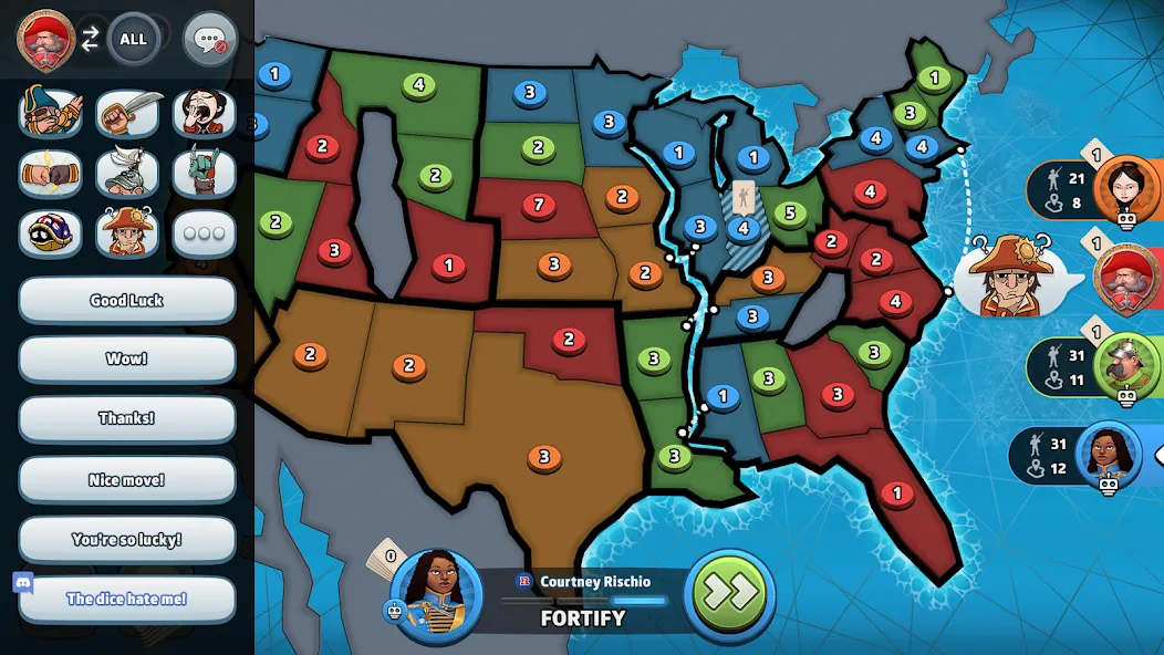 RISK: Global Domination Mod APK Безлимитные деньги и карты открыты — Скачать на Андроид — скриншот 3