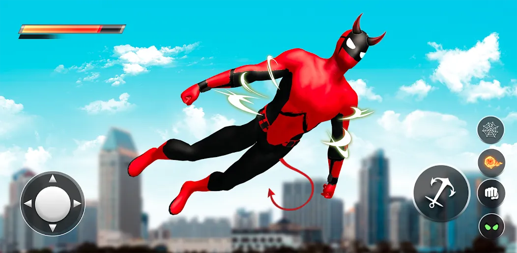Скачать Spider Rope Hero - Vice Town на телефон — Безлимитные деньги и суперсила — скриншот 3 Скачать Spider Rope Hero - Vice Town на телефон — Безлимитные деньги и суперсила — скриншот 3
