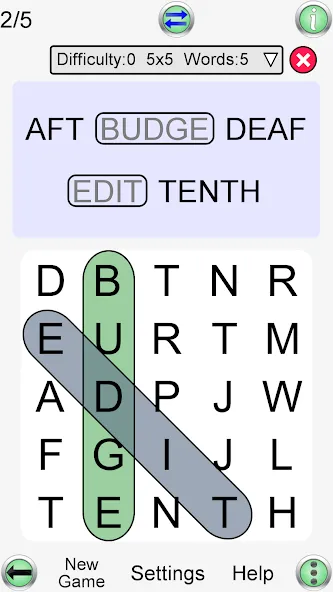 Word Search Ultimate (Мод Без рекламы и подсказки доступны) — скриншот 2