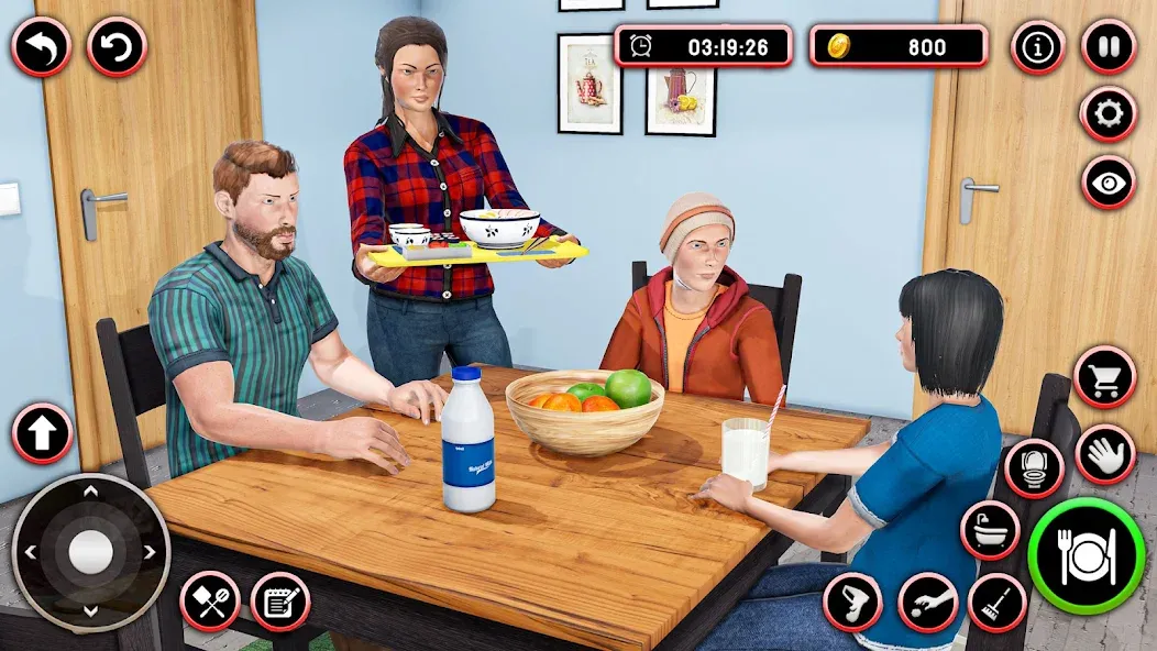 Скачать Mom Simulator & Mom Games — Последняя версия (Безлимитные деньги и всё открыто) — скриншот 2