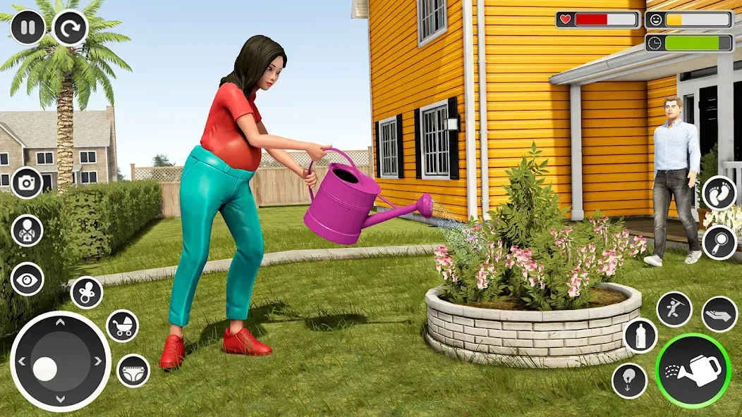 Pregnant Mom Simulator Games Mod APK Безлимитные деньги и все уровни открыты — Скачать на Андроид — скриншот 4