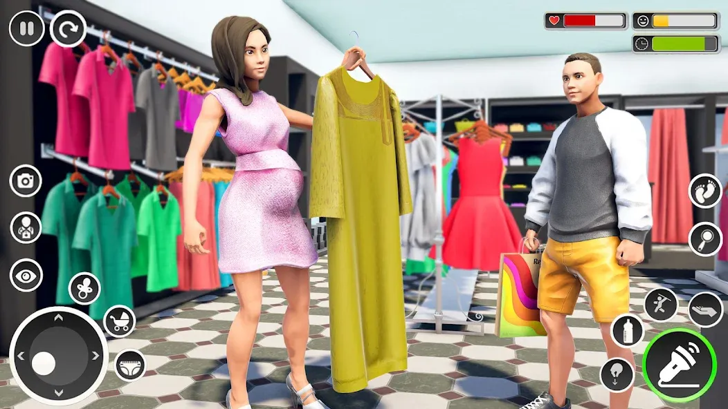 Pregnant Mom Simulator Games Mod APK Безлимитные деньги и все уровни открыты — Скачать на Андроид — скриншот 5