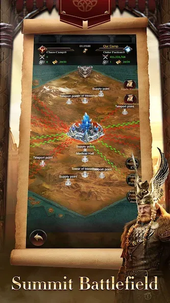 Clash of Kings — Мод: Безлимитные ресурсы и ускоренное строительство — скриншот 4