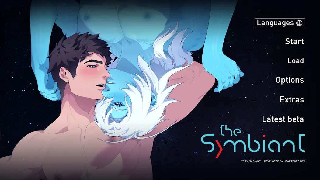The Symbiant BL Yaoi Story (Мод Открыты все сцены и выборы) — скриншот 1