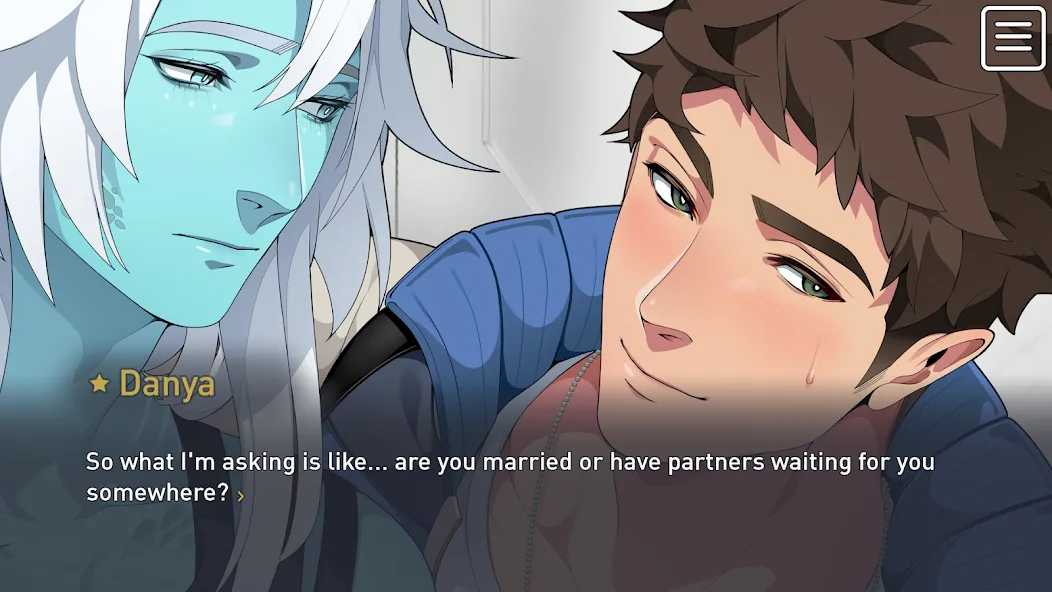The Symbiant BL Yaoi Story (Мод Открыты все сцены и выборы) — скриншот 3