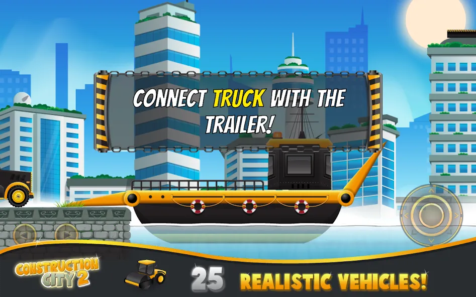 Скачать Construction City 2 MOD APK — Безлимитные деньги и все машины — скриншот 4 Скачать Construction City 2 MOD APK — Безлимитные деньги и все машины — скриншот 4