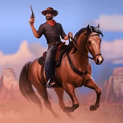 Скачать Westland Survival: Cowboy Game на Андроид — Безлимитные ресурсы и патроны
