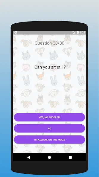 Скачать What animal are you? Test на телефон — Все животные разблокированы — скриншот 2