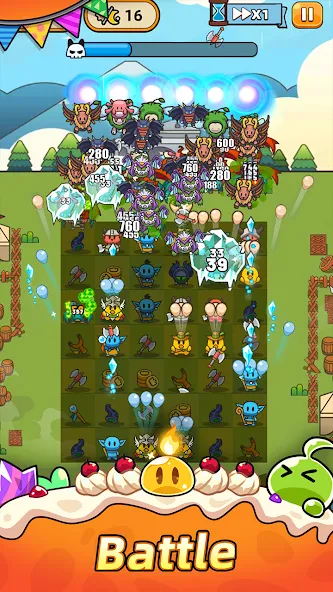 Скачать взломанную Slime Legion — Безлимитные ресурсы и мощные слаймы — скриншот 5 Скачать взломанную Slime Legion — Безлимитные ресурсы и мощные слаймы — скриншот 5