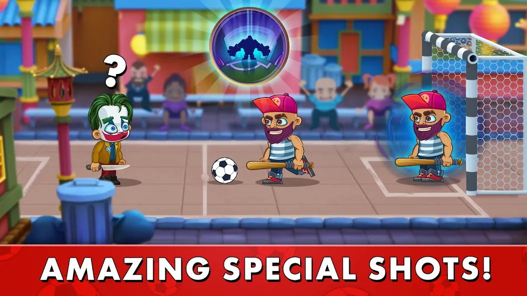 Street Soccer：Ultimate Fight (Мод Безлимитные деньги и всё открыто) — скриншот 2