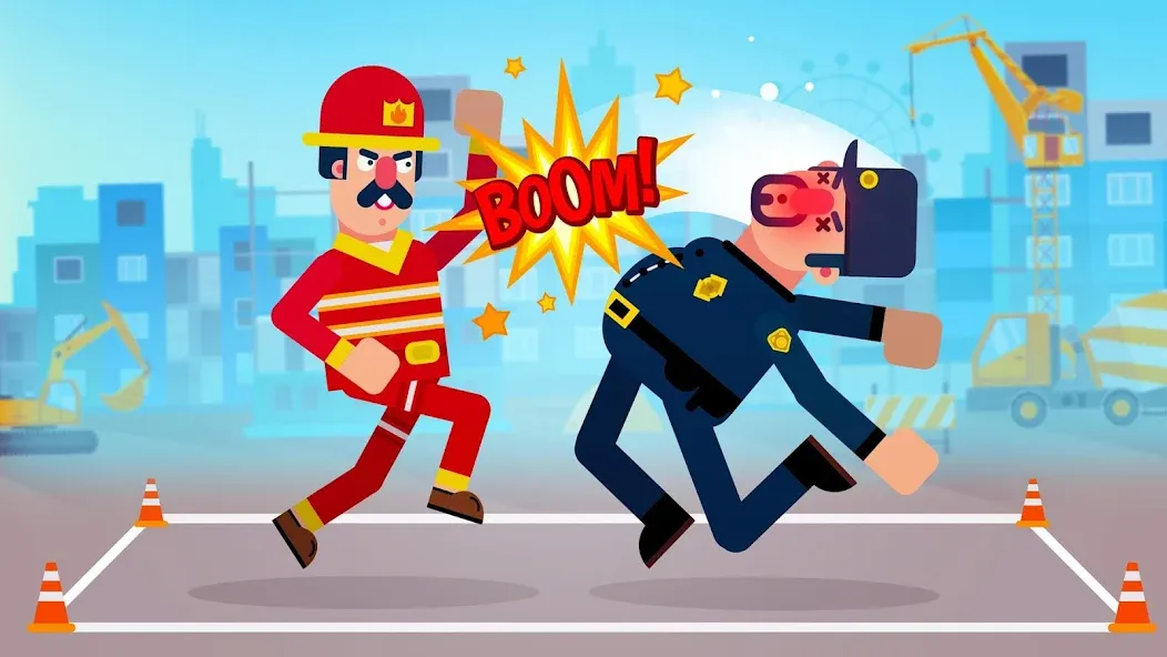 Скачать взломанную Boxing Physics 2 — Безлимитные деньги и энергия — скриншот 2