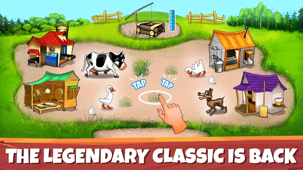 Farm Frenzy:Legendary Classics Mod APK Безлимитные монеты и открыты все уровни — Скачать на Андроид — скриншот 1 Farm Frenzy:Legendary Classics Mod APK Безлимитные монеты и открыты все уровни — Скачать на Андроид — скриншот 1