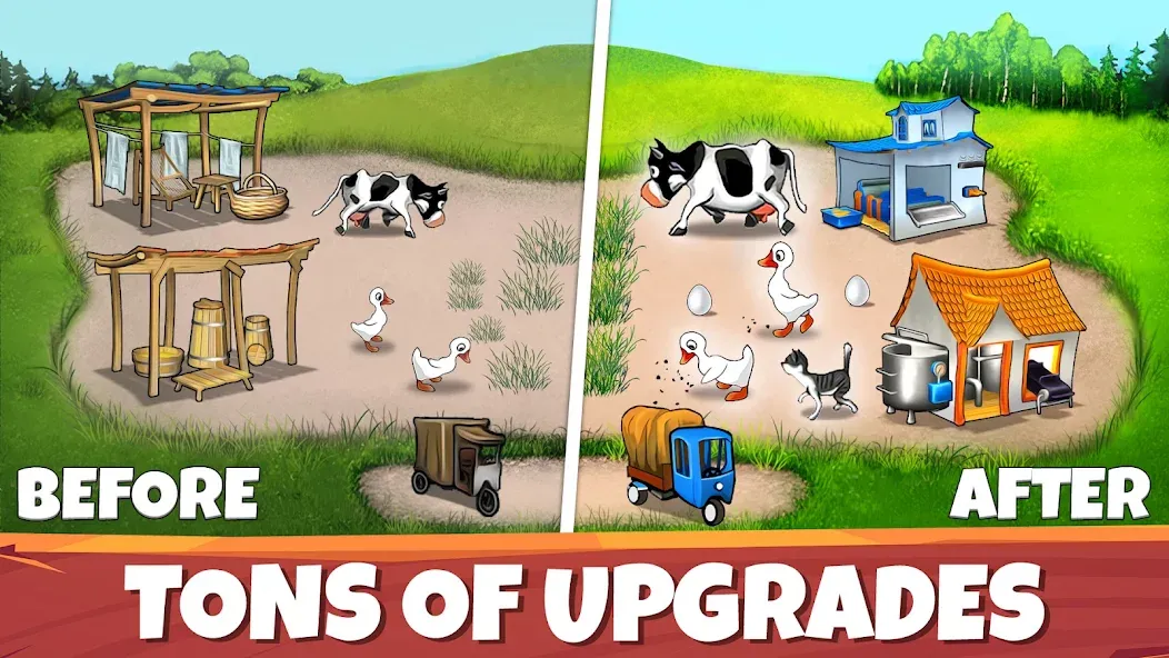 Farm Frenzy:Legendary Classics Mod APK Безлимитные монеты и открыты все уровни — Скачать на Андроид — скриншот 2 Farm Frenzy:Legendary Classics Mod APK Безлимитные монеты и открыты все уровни — Скачать на Андроид — скриншот 2