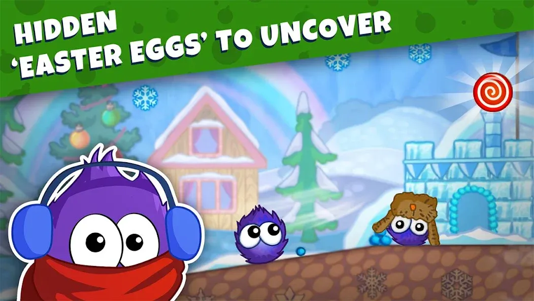 Catch the Candy: Winter Story! — Зимние уровни и бесконечные конфеты — скриншот 4 Catch the Candy: Winter Story! — Зимние уровни и бесконечные конфеты — скриншот 4
