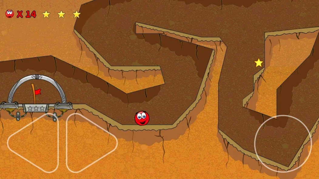 Red Ball 3: Jump for Love! Bou на Андроид — Безлимитные жизни и открыты все уровни — скриншот 3 Red Ball 3: Jump for Love! Bou на Андроид — Безлимитные жизни и открыты все уровни — скриншот 3