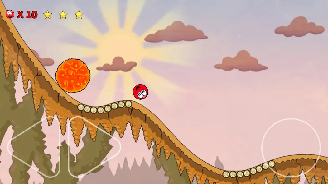 Red Ball 3: Jump for Love! Bou на Андроид — Безлимитные жизни и открыты все уровни — скриншот 5 Red Ball 3: Jump for Love! Bou на Андроид — Безлимитные жизни и открыты все уровни — скриншот 5