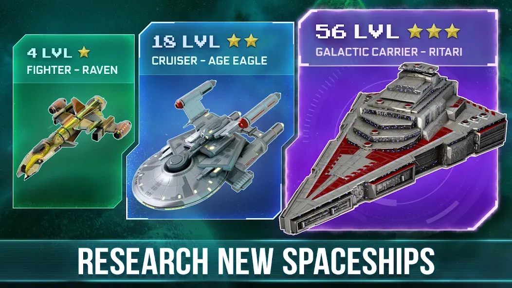 Скачать Space Arena: Construct & Fight (Мод: Много денег и ресурсов) на Андроид — скриншот 3