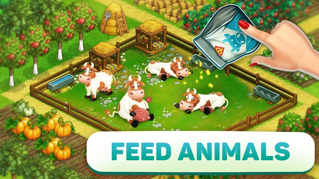 Скачать Superfarmers: Superhero Farm на Андроид — Безлимитные монеты и ускоренное развитие — скриншот 2