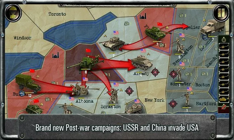 Strategy & Tactics-USSR vs USA — Взломанная версия (Безлимитные деньги и открыты все уровни) — скриншот 2 Strategy & Tactics-USSR vs USA — Взломанная версия (Безлимитные деньги и открыты все уровни) — скриншот 2