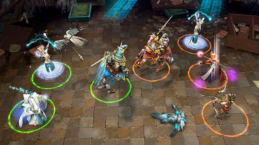 Скачать Heroes of Discord: Offline RPG на телефон — Безлимитные ресурсы и усиленные герои — скриншот 4 Скачать Heroes of Discord: Offline RPG на телефон — Безлимитные ресурсы и усиленные герои — скриншот 4