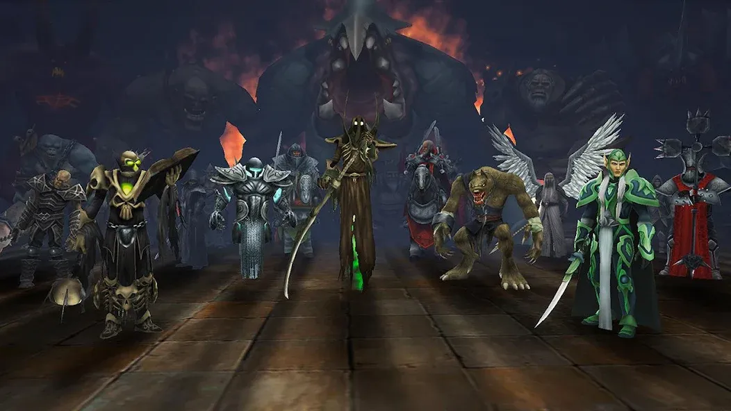 Скачать Heroes of Discord: Offline RPG на телефон — Безлимитные ресурсы и усиленные герои — скриншот 5 Скачать Heroes of Discord: Offline RPG на телефон — Безлимитные ресурсы и усиленные герои — скриншот 5