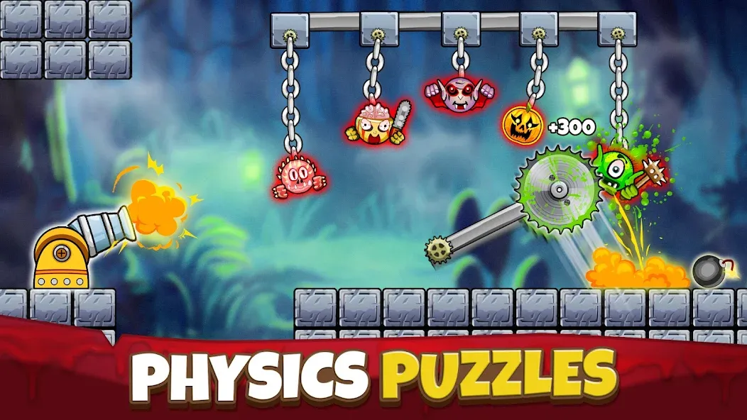 Скачать Crush the Monsters：Foul Puzzle на Андроид — Безлимитные деньги и все уровни — скриншот 2