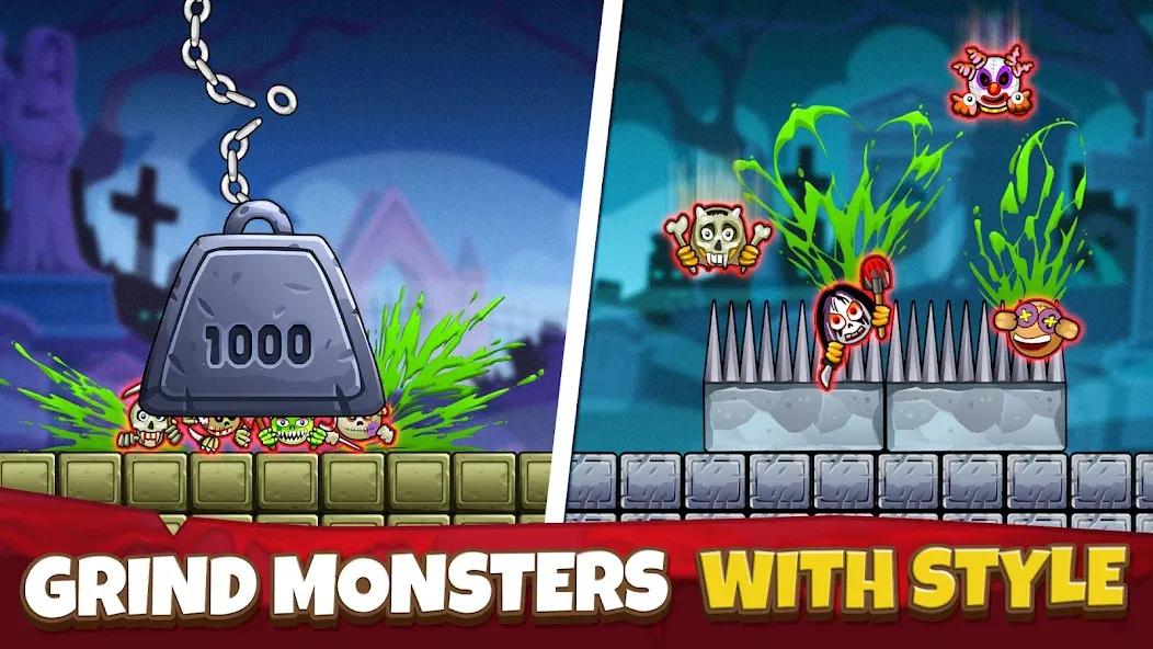 Скачать Crush the Monsters：Foul Puzzle на Андроид — Безлимитные деньги и все уровни — скриншот 5