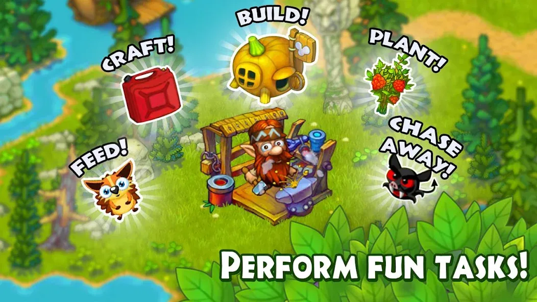 Animal Village: Forest Ranch на Андроид — Безлимитные монеты и ресурсы — скриншот 4 Animal Village: Forest Ranch на Андроид — Безлимитные монеты и ресурсы — скриншот 4