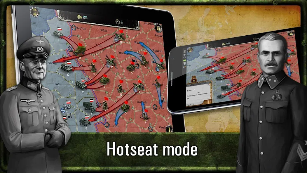 Strategy & Tactics: WW2 — Взломанная версия (Безлимитные ресурсы и открытые кампании) — скриншот 3 Strategy & Tactics: WW2 — Взломанная версия (Безлимитные ресурсы и открытые кампании) — скриншот 3