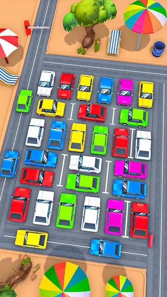 Скачать Traffic Jam Puzzle Games 3D с модом — Без рекламы и много денег — скриншот 2