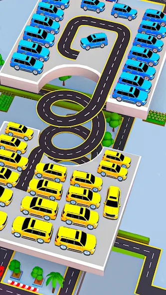 Скачать Traffic Jam Puzzle Games 3D с модом — Без рекламы и много денег — скриншот 4
