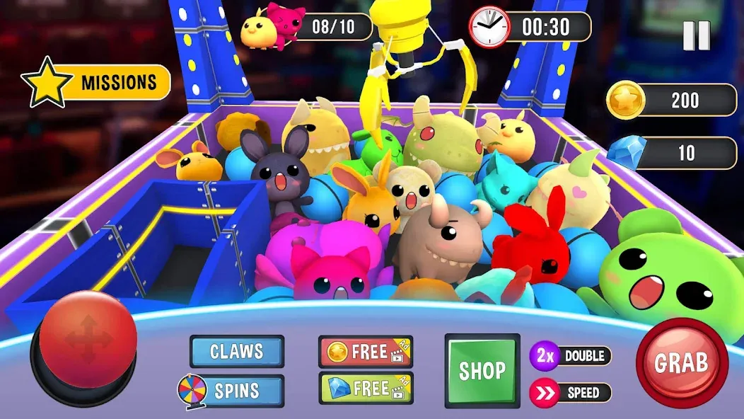 Claw Machine Games Crane Game MOD APK — Безлимитные призы и легкие выигрыши — скриншот 1