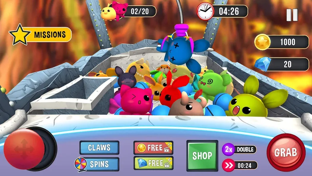 Claw Machine Games Crane Game MOD APK — Безлимитные призы и легкие выигрыши — скриншот 4