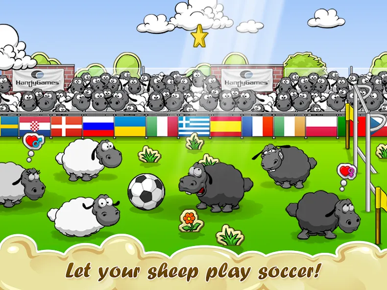 Скачать Clouds & Sheep на Android — Безлимитные ресурсы и сняты ограничения — скриншот 4