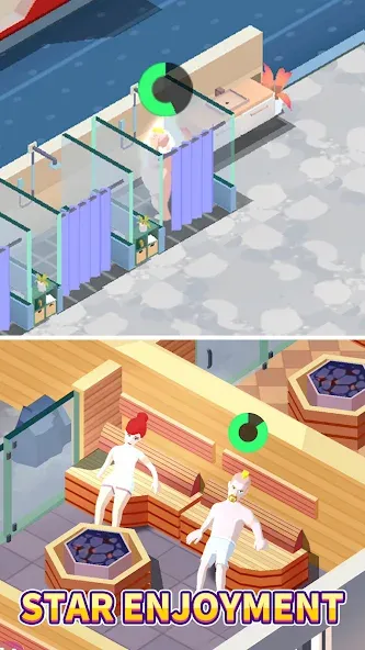Fitness Club Tycoon — Мод: Безлимитные деньги и энергия — скриншот 4 Fitness Club Tycoon — Мод: Безлимитные деньги и энергия — скриншот 4