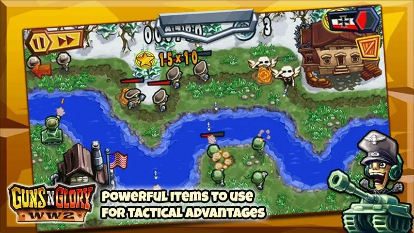 Guns'n'Glory WW2 Mod APK Безлимитные деньги и боеприпасы — Скачать на Андроид — скриншот 4