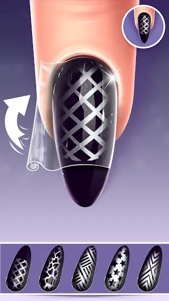 Взломанная Nail Salon Fashion Makeup Game на Андроид — Безлимитные деньги и все предметы открыты — скриншот 2