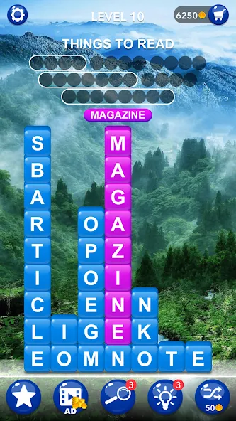 Скачать Word Tiles :Hidden Word Search на Android — Безлимитные подсказки и открыты уровни — скриншот 2 Скачать Word Tiles :Hidden Word Search на Android — Безлимитные подсказки и открыты уровни — скриншот 2